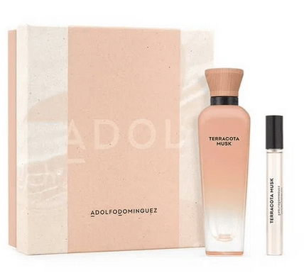 ADOLFO DOMINGUEZ COFRE TERRACOTA MUSK EDP X 120 ML.